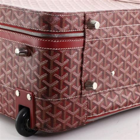 goyard carry on luggage replica|bags that look like goyard.